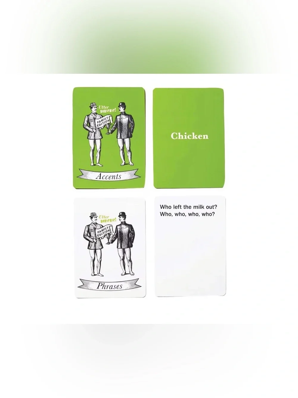 UTTER NONSENSE Card Game by Playmonster